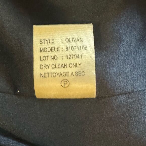 Theory Royal Blue Olivan 100 virgin wool pea coat Jacket size Small - Picture 9 of 14